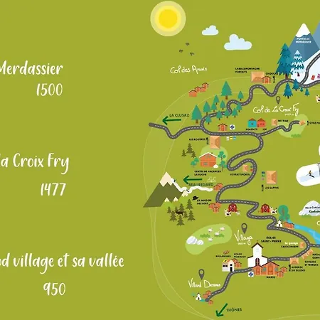 Le Panoramic Au Pied Des Pistes Manigod